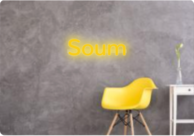 Custom text: Soum